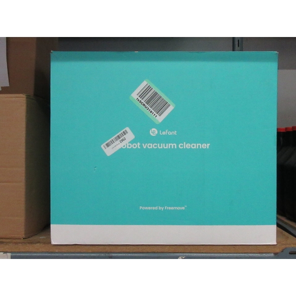 Black Lefant LS1 Robotic Vacuum in Box