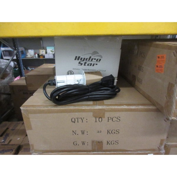12 Cases of 10 New Hydro Star Socket Assemblies  
