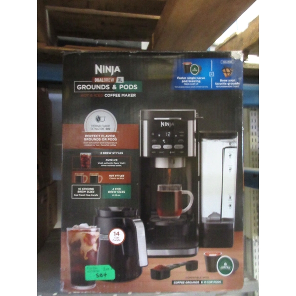 Ninja Dual Brew Grounds & Pods Coffee Maker