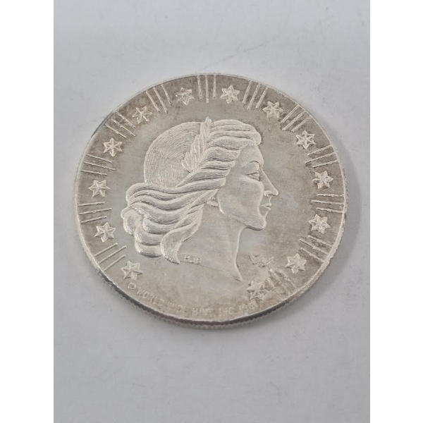 1 Oz .999 Silver American Eagle/Morgan Head Round