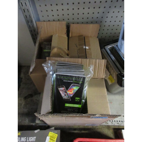 3 Boxes of Aox Tempered Glass Screen Protectors