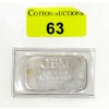 Image 1 : 1 Oz .9995 Silver OPM Bar 
