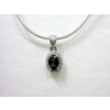 Image 1 : New 1/2 CT Rainbow Topaz Pendant Necklace