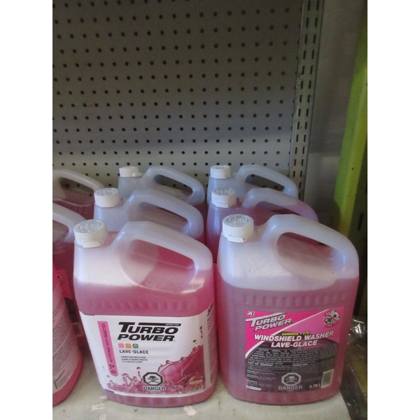 6 x 3.78 L  of 0 Degree Windshield Washer Fluid