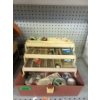 Image 1 : 13" Tackle Box and Contents - Preowned
