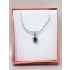 Image 2 : New 1/2 CT Rainbow Topaz Pendant Necklace