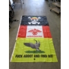 Image 2 : Box of Assorted New Fabric Novelty Flags