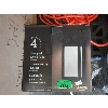 Image 1 : Pack of 4 Solar Post Accent Lights - Black Finish