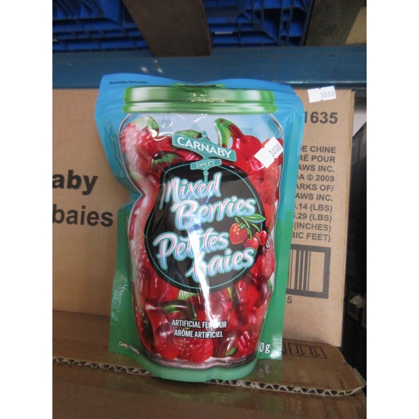 Case of Carnaby "Mixed Berries" Gummies 