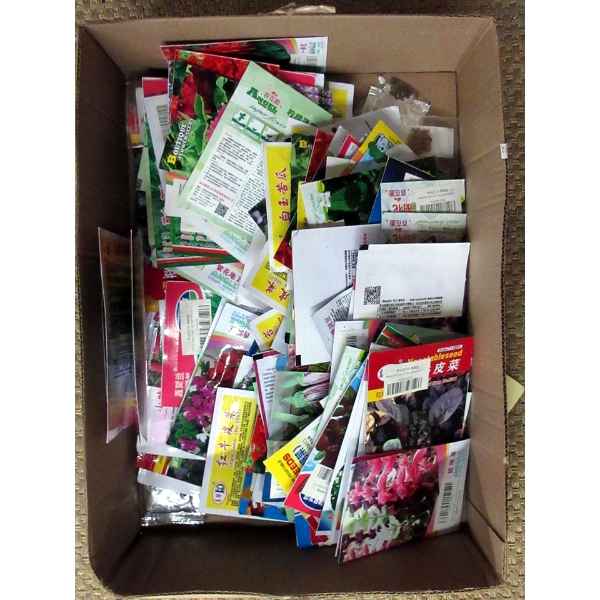 40+ Packets of Vegetable and Flower Seeds