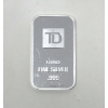 Image 1 : 1 Oz .999 Silver TD Bank Investor Bar 