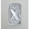 Image 1 : 1 Oz .9999 Silver Canadian PMX Bar