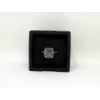Image 3 : 5.5 CT Mystic Topaz & Diamond Ring in Sterling Silver