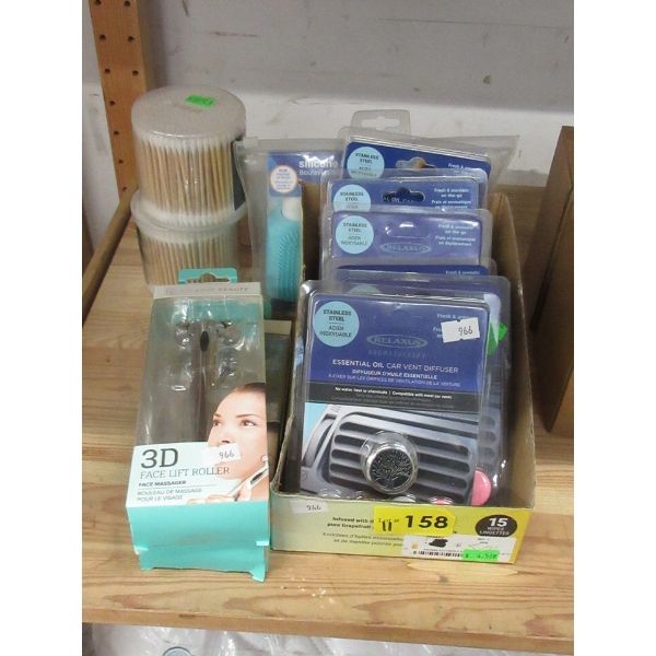 11 Piece Lot of New Relaxus Merchandise 