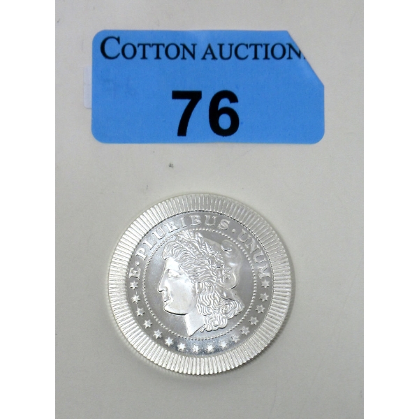 1 Oz .999 Silver E.Pluribus.Unum Round 