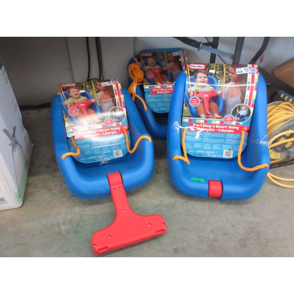 3 Little Tikes 2-in-1 Snug & Secure Swings