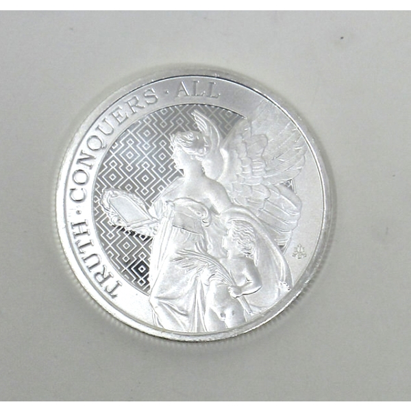 1 Oz .999 Silver 2022 "Truth Conquers All" Coin 