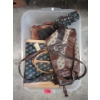 Image 1 : Tote of Purses, Puzzles and More - Preowned - As Is