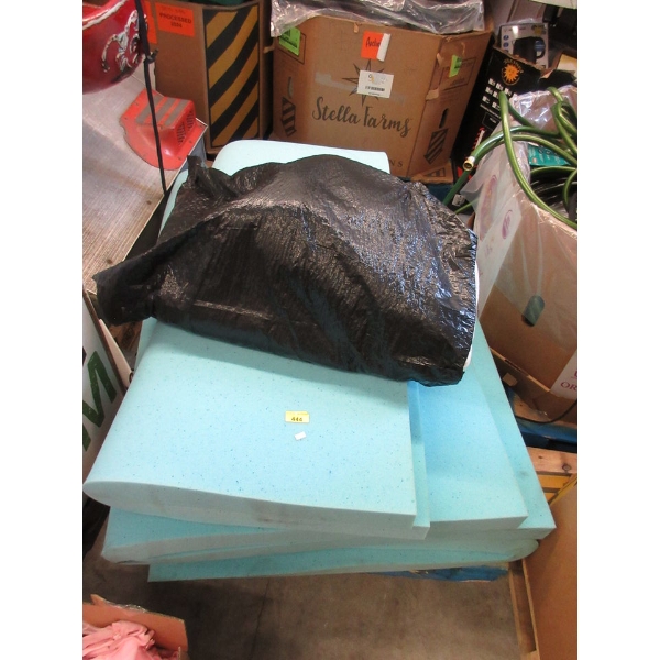 3 Full Double Mattress Toppers & 1 Pad