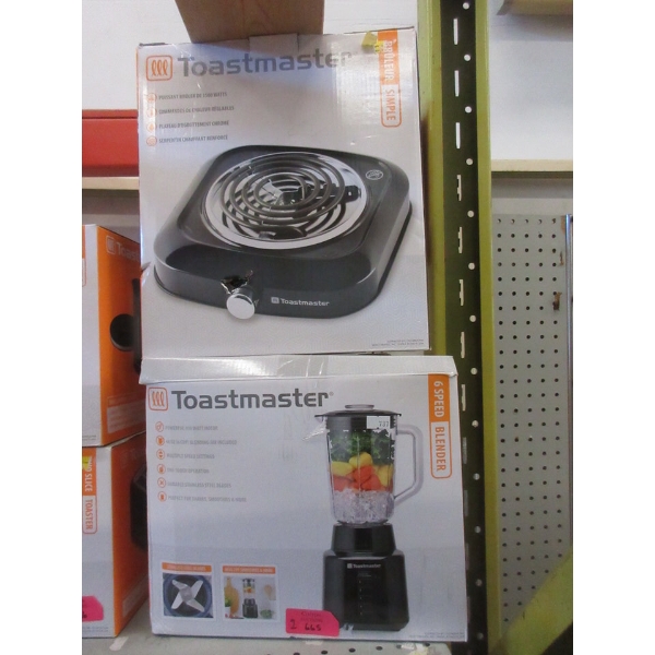 Toastmaster 6-Speed Blender & Electric Burner