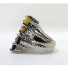 Image 3 : 17.7 Gram New Crystal Cocktail Ring 