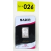 Image 1 : 10 Gram .999 Silver Nadir Mint Certified Bar 