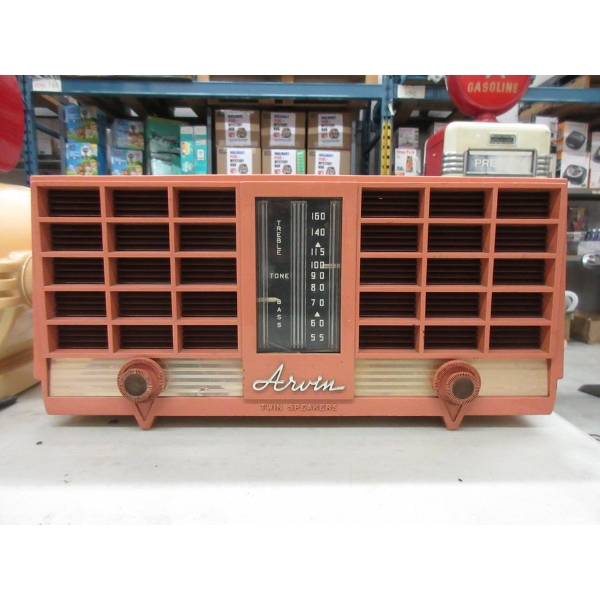 Vintage Arvin Twin Speaker Radio - 140500 Chassis