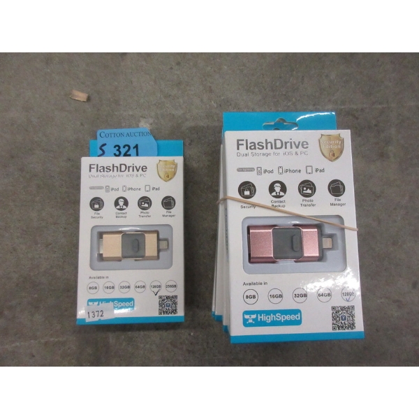 5 New 128 GB Flash Drive for Apple Products