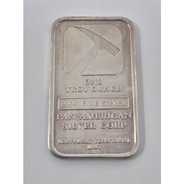 1 Oz .999 Silver Northwest Territorial Mint Bar