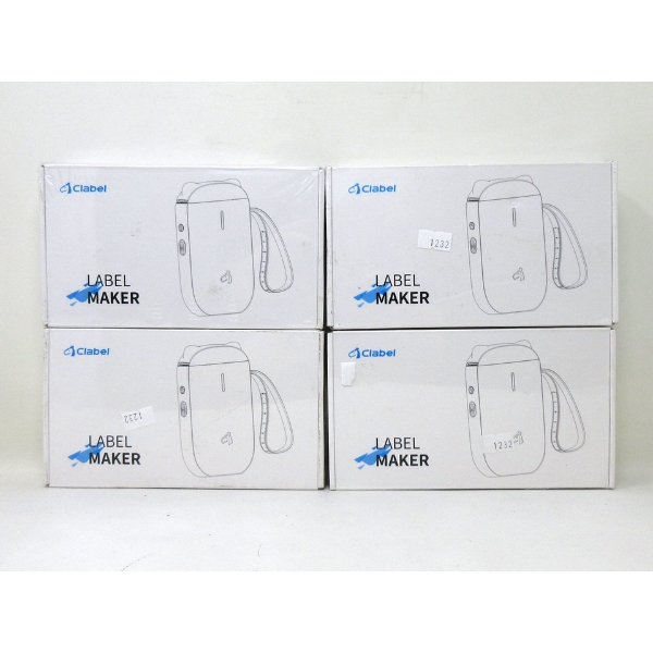 4 New Ciabel CT520B Label Makers