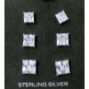 Image 1 : Brand New in Box 3 Pairs Sterling Silver Cubic Zirconia Earrings 