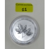 Image 1 : 10 Oz .9999 Silver 2021 Canada Maple Leaves Coin 