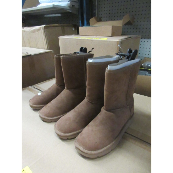2 New Pairs of Women's Brown Time & Tru Boots
