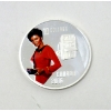 Image 3 : 1/2 Oz .999 Silver 2016 Uhura: Star Trek Coin 