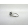 Image 2 : Blue Topaz & Diamond Sterling Silver Cocktail Ring