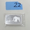 Image 1 : 1 Oz .999 Silver Art Bar 