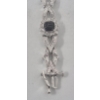 Image 7 : New Ladies Genuine Black Diamond Tennis Bracelet 