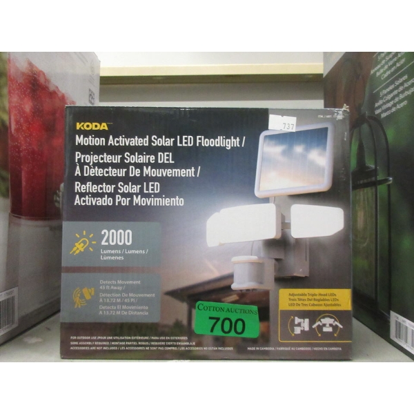 Koda Motion Activated Solar LED Floodlight