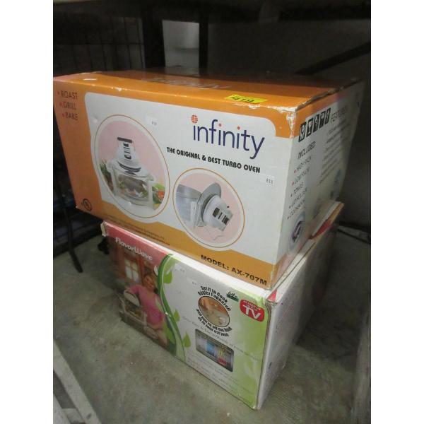 1 Infinity & 1 FlavorWave Cooker in Boxes