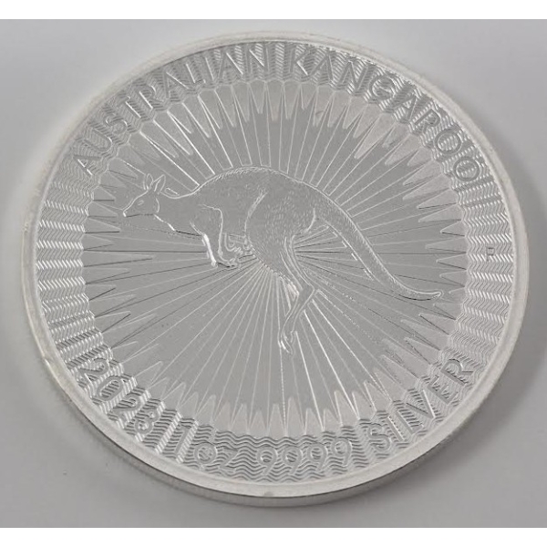 1 Oz .9999 Silver 2023 Australian Kangaroo Coin 