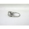 Image 2 : 3.2 CT Green Amethyst & Diamond Sterling Silver Ring