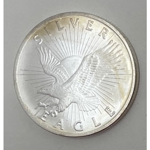 1 Oz .999 Silver Sunshine Minting Round 