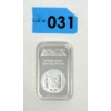 Image 1 : 1 Oz .999 Silver APMEX Bar 