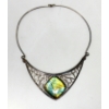 Image 2 : Sajen Sterling Silver Labradorite Ring & Necklace