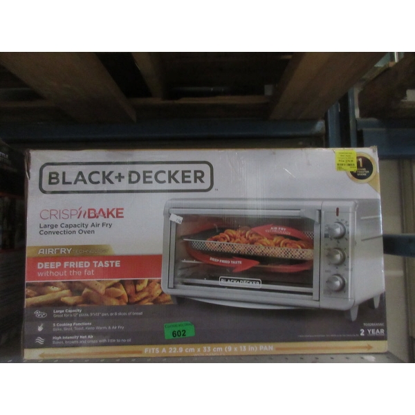 Black & Decker Crisp 'n Bake Air Fryer Oven 