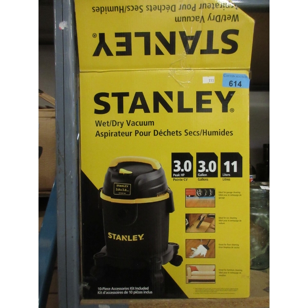Stanley Wet/Dry 3 Gallon/11 L Vacuum