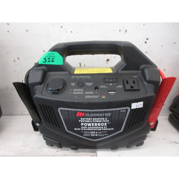 Eliminator Battery Booster/Portable Power Pack