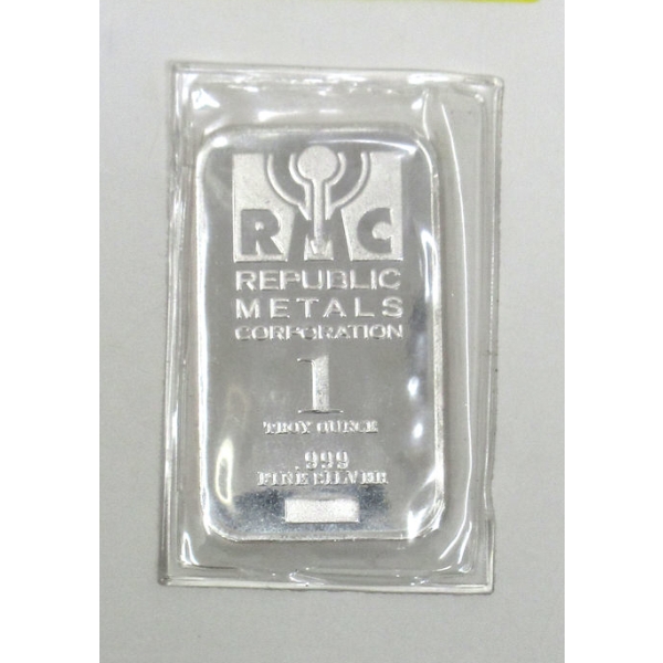 1 Oz .999 Silver RMC Bar 
