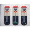 Image 1 : 3 New Metal Standard Station Wall Thermometers