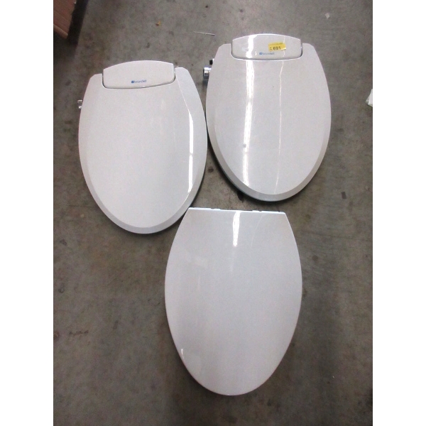 3 Brondell CL-99 Bidet Toilet Seats - No boxes 
